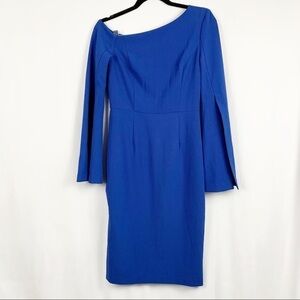 RYSE The‎ Label Split Sleeve Blue Dress S NWT